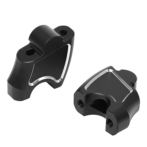 Rehausseurs guidon alu CNC noir Rebel CMX500 pour corriger la posture de conduite
