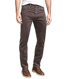 ETHANOL Men's Slim Stretchy Casual Corduroy Pant APL21950SK Brown 34