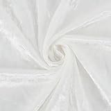 BENECREAT Tela de terciopelo aplastado de 1 m, tela de terciopelo suave de 1,6 m de ancho, sin arrugas, tela de tapicería para coser ropa, tapicería decoración