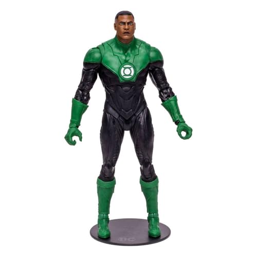 DC Multiverse - DC Build A Figure - Figurine McFarlane 17cm - Green Lantern - John Stewart (Endless...
