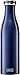 Lurch 240862 - Thermos per bevande calde e fredde, in acciaio INOX, a doppia parete, 0,75 l, colore: Blu metallizzato