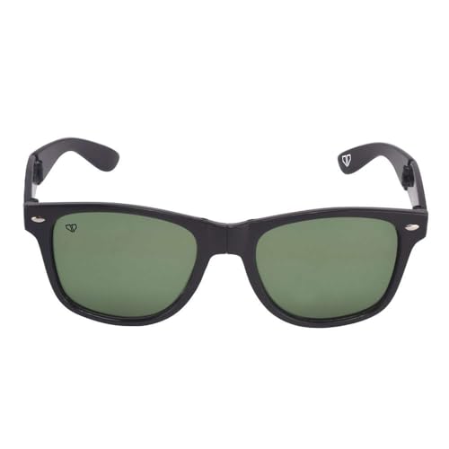 Image of Walrus Flex Series Wayfarer Sunglasses for Men - Plastic Frame, Acrylic Lenses, UV Protection Coating - Classic and Durable Eyewear for Casual and Everyday Wear
