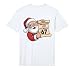 Naughty List Kids Who Say 67 Christmas Six Seven Santa Claus Performance T-Shirt