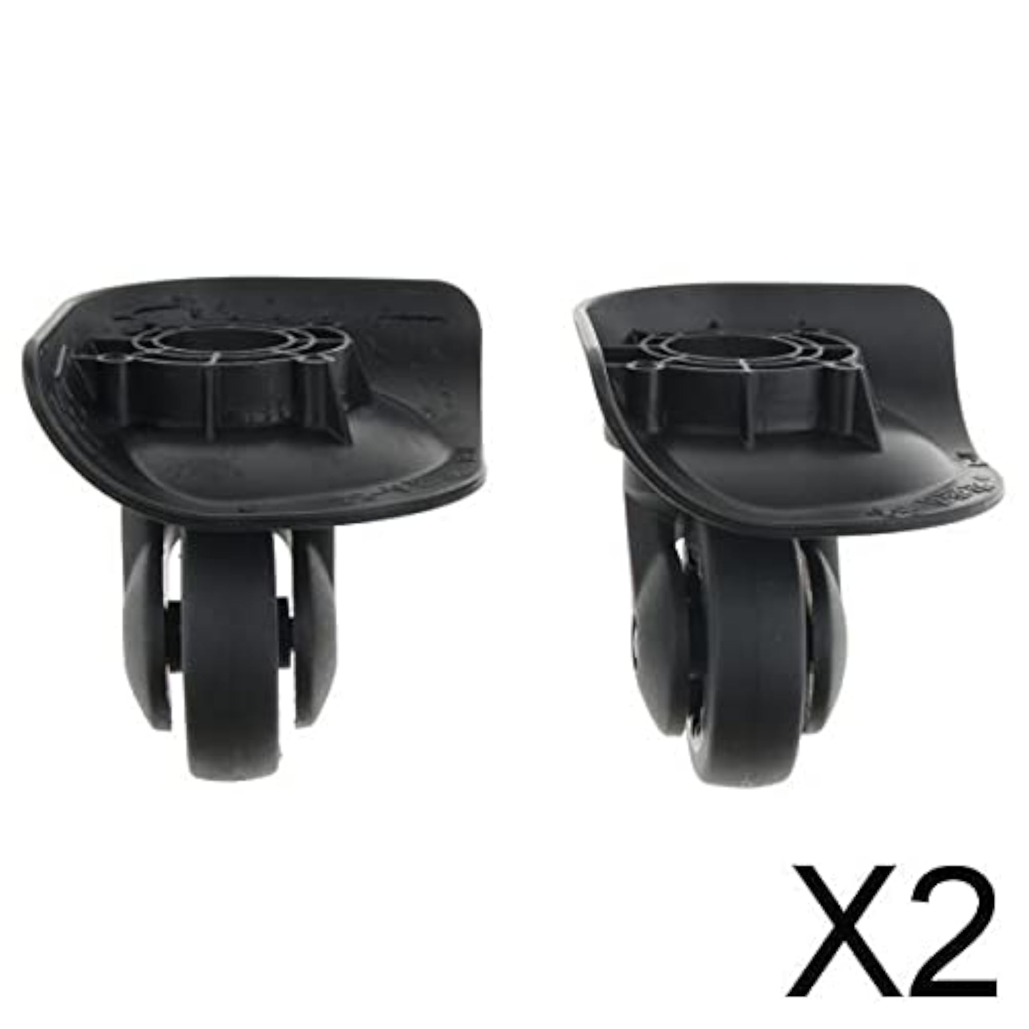 2x1 Pair Swivel Suitcase Luggage Wheels Replacement Casters