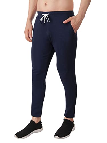 Image of Men's Regular Fit Track Pants Stretchable Cotton Blended Size (S to XL)