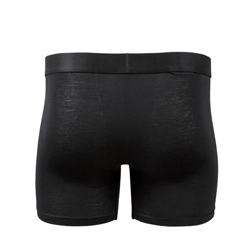 ALPHX Men’s Athletic Fit Boxer Briefs | Lightweight, Breathable, Moisture-Wicking Underwear for Large & Muscular Thighs2