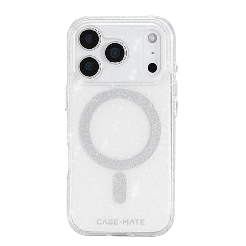Case-Mate gDCN Vo[ iPhone 17 ProP[X MagSafeΉ [CM057302] 12tB[g̗ی̂߂ dbP[X P[XCg Twinkle - Twilight Silver LL