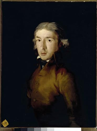 Lienzo retrato de Moratín por Goya cuadro decorativo 60x90cm para pared de dormitorio