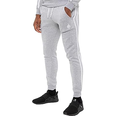 Enzo EZJG582T Men's Striped Joggers Cover