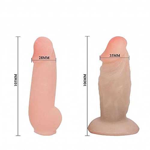 Cinta Peniana Dupla com 2 Pênis em CyberSkin 6715