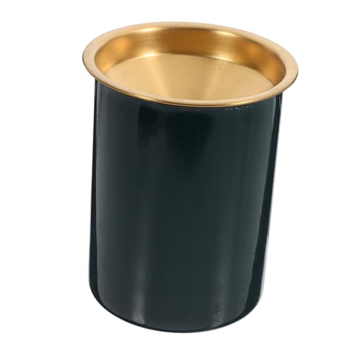 STOBAZA Car Ash Holder Creative Stainless Steel Funnel Ashtray for Cigarettes Stylish Detachable Design for Vehicles Office and Home Use