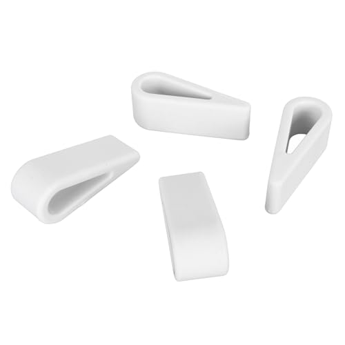 LONGONGAN 4 Soportes Ajustables para portátil, Mini Soporte portátil Elevador con diseño de disipador de Calor, Base Adhesiva para Mayor Estabilidad, Soporte ergonómico de refrigeración para