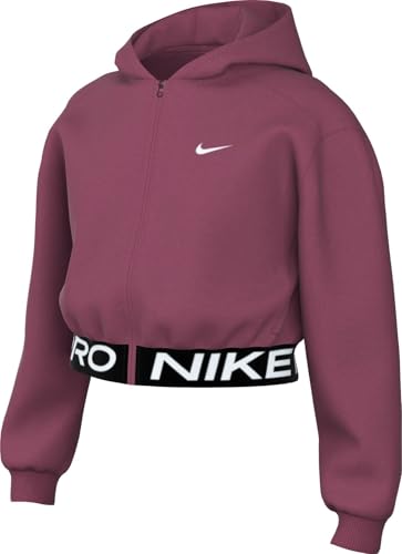 Veste à capuche mixte enfant Nike Pro Fleece idéale pour le sport scolaire et les entraînements
