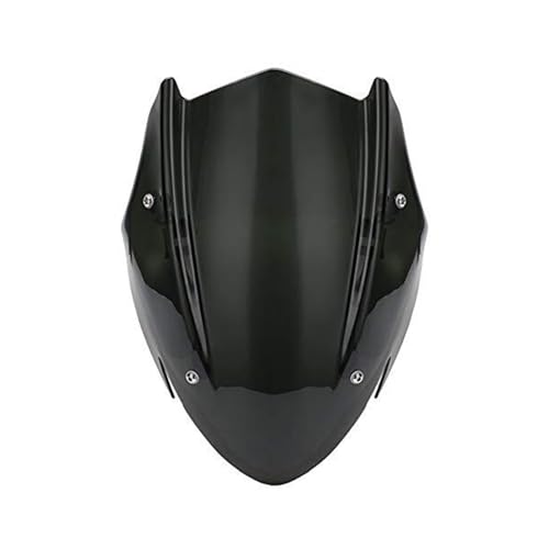 Pare-brise moto pour GSX-S750 réduire la fatigue du vent sur autoroute couleur noir