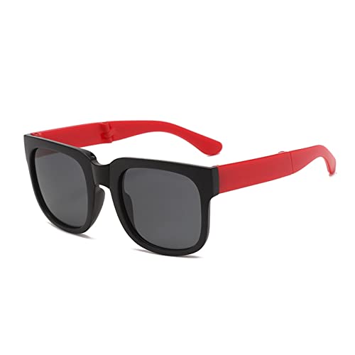 Kids Sunglasses, Foldable Lens Sunglasses with UV400 Protection for Boys Girls