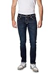 Koroshi Denim Slim Knit Jeans für Herren, blau, 30