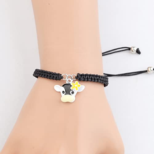 MAOFAED Cow Gift Cow Bracelet for Wome, Animal Bracelet, Animal Lover Gift, Farmer Mom Present4