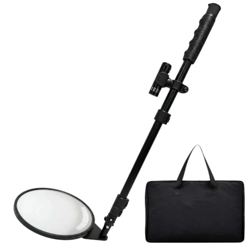 Starmags Under Vehicle Inspection Mirror, 8-Inch, LED Light...