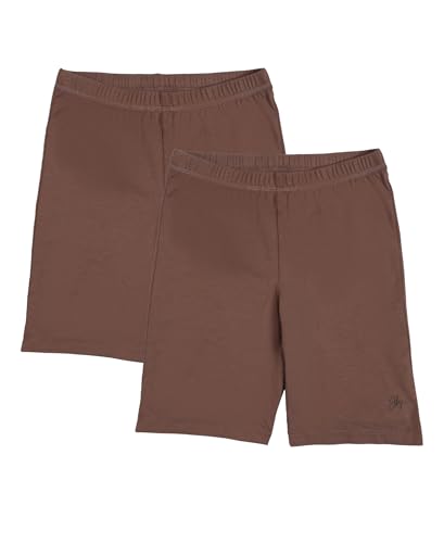 Image of Jockey SG03 Girls Super Combed Cotton Elastane Stretch Shorties with Ultrasoft Waistband (Pack of 2)