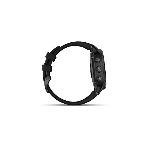 Garmin, Fenix 5 Plus Sapphire, Unisex adulto, Negro, Talla única