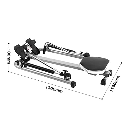 Image of Rowing Machines for Home Foldable Rower Exercise Rowing Machine with Hydraulic Cylinder Adjusted