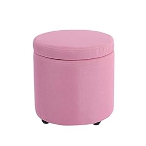 EAZBRIDGE Rosa Ottomane Sitztruhe mit Stauraum