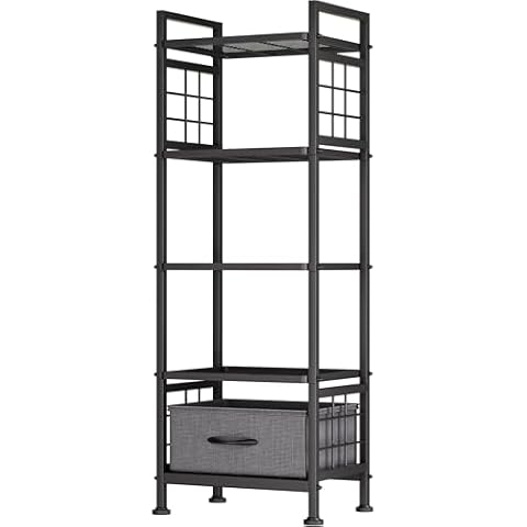 GIOTORENT 5-Wire Standing Storage Shelf Unit Cover