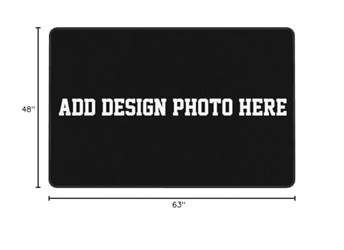 Tapete personalizado antiadherente y lavable 40x53 pulg miniatura 2