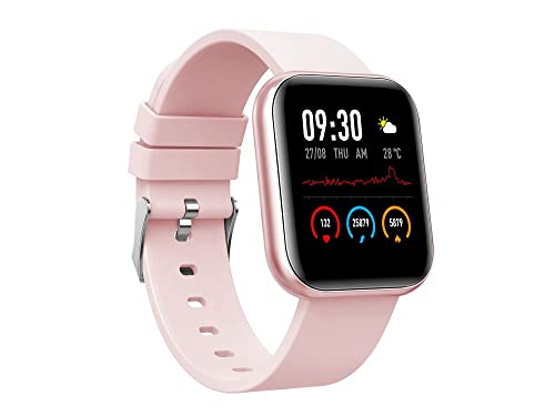 Image of Helix Metalfit SPO2 smartwatch with Full Metal Body and Touch to Wake Feature, HRM, Sleep & Activity Tracker