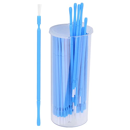 100pcs Aplicador Desechable Aplicador Blanqueador de Blanqueamiento Cepillo de Desensibilizador Cohesivo