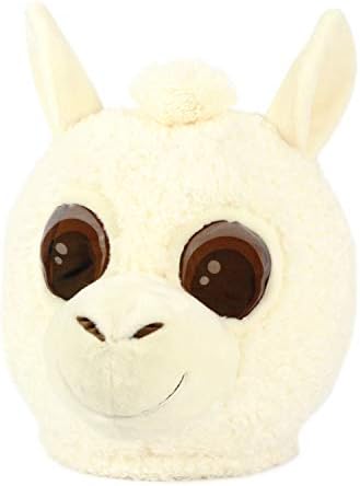 Maskimals Oversized Plush Halloween Mask - Llama