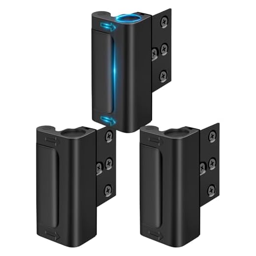 Home Security Door Reinforcement Lock - Child Proof Door Locks for Front Door Child Safety Lock High Door Locks for Kids Safety Withstand 800 lbs Top Flip Door Latch Lock for Inward Swinging Door