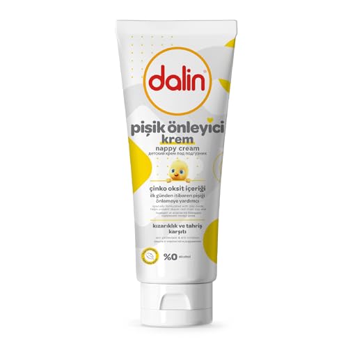 Dalin Anti-Rash Cream 100ml | Dalin Nappy Cream for Babies | Zinc Oxide Formula | Diaper Rash Prevention & Soothing | Alcohol-Free |