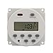 Wyłącznik czasowy, podtynkowa maszyna do pomiaru czasu, mały typ 7-dniowe programowalne cyfrowe zegary z wyświetlaczem do oświetlenia wentylatorów i silników jednobiegunowych(12VDC)