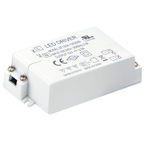 Image of CICMOD LED Driver 24W 12V LED Transformer Driver Power Supply for LED Light - 1 Pack