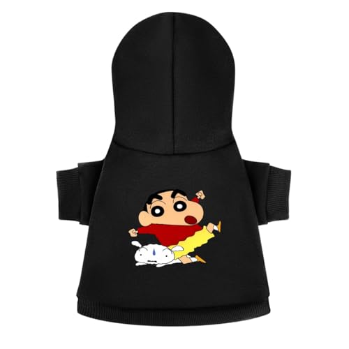 クレヨンしんちゃん 犬服 犬の服 ペット服 ペットウェア 犬猫洋服 秋冬 ドッグウェア フード付き パーカー おしゃれ かわいい 柔らか 一体型 お出掛け用 お散歩 脱毛保護 スポーツ服 快適 仮装 通気 人気 部屋着 犬用 猫 小型犬 中型犬用 XS-L