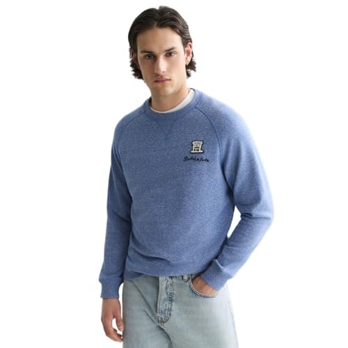 Sweatshirt Scotch & Soda homme : fini le froid avec ce maillot de survêtement melange
