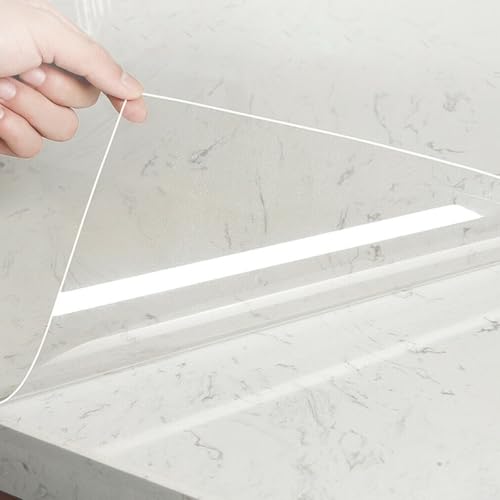 NbgrvB Vinilo transparente adhesivo de plástico transparente – Película adhesiva de 60 x 300 cm, impermeable, antiarañazos, para cubiertas, paredes, muebles, cocina, cubierta contra salpicaduras y