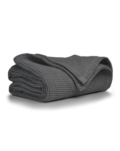 Image of Sleep Scientist Waffle Layer Blanket Cotton Waffle | Breathable Textured | Soft Lightweight Bed | All Season Cotton