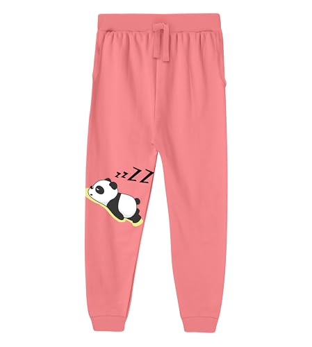 Image of KYDA KIDS Girl's Regular Cotton Joggers for Casual Wear, Jogging, Exercise& Walking (Pack of 1)