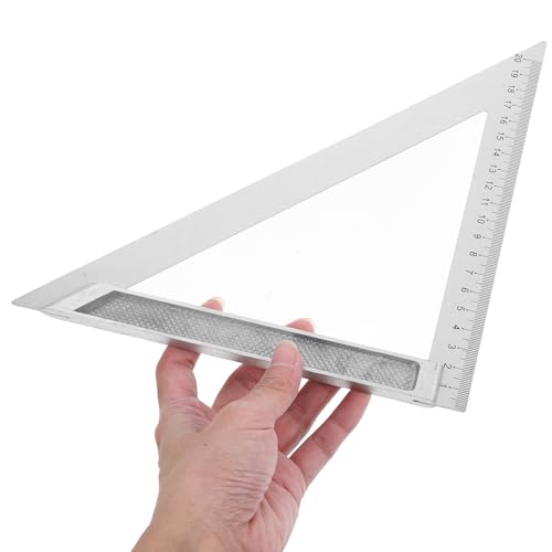 Regla Triangular de Aluminio 200mm Profesional miniatura 3