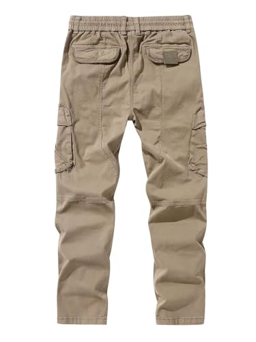 Image of LookMark Men's Cargo Pants Stylish and Comfortable | Men's Cargo Pants with Multiple Pockets | Ideal for Casual Wear, Outdoor Activities, and Everyday Use