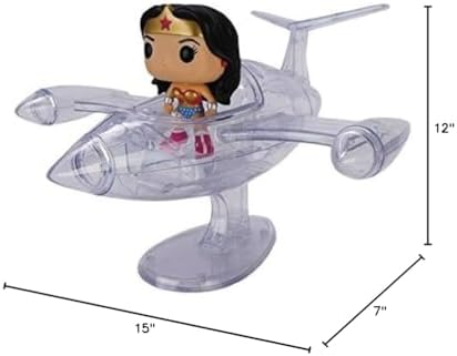 Funko POP Rides: DC Comics Wonder Woman Invisible Jet Action Figure image 4
