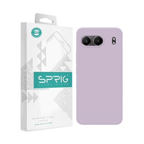 Image of SPRIG Compatible with OnePlus Nord 4 Premium SilkTone Back Cover Drop Tested Shock Proof Mobile Case for Men, Women, Boys and Girls with Camera Protection (Lilac)