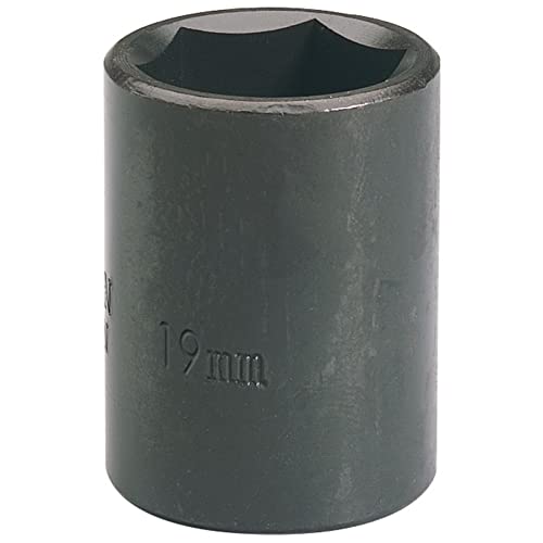 Draper 28503 Expert Impact Socket, 1/2" Square Drive, 19mm , Blue