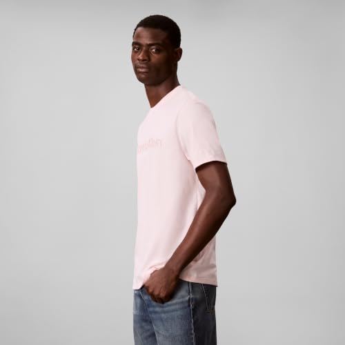 Image of Calvin Klein Men's Relaxed Fit CK Logo Crewneck T-Shirt