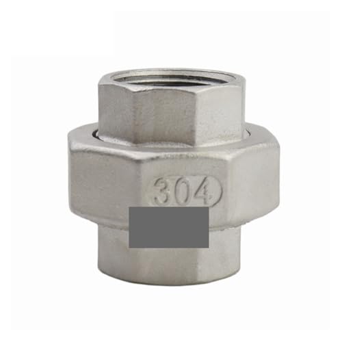 Raccord union 1/4 femelle en acier inoxydable usiné de précision