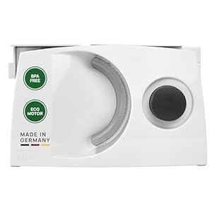 Ritter Allessnijder markant 05, elektrische allessnijder met ECO-motor, made in Germany, wit