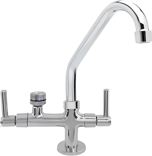 Torneira de bancada Link Metals com adaptador para filtro