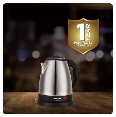 Image of Kenstar Stylee 1.8L 1350W KKSTY18F13SR0-DST Electric Kettle
